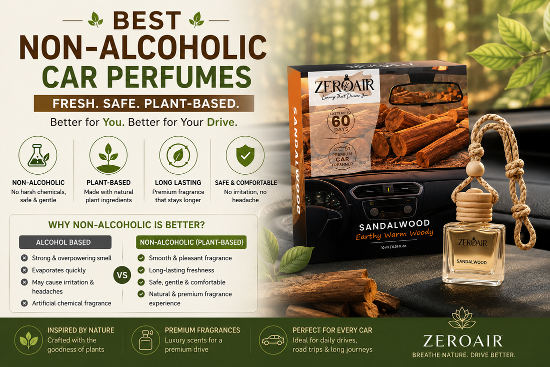 Best Non-Alcoholic Car Perfumes for a Fresh & Safe Driving Experience