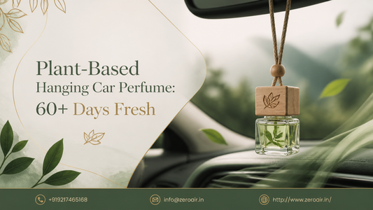 Plant-Based Hanging Car Perfume: 60+ Days Fresh