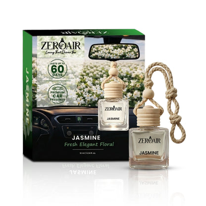 Jasmine Long Lasting Car Perfume | Non Alcoholic Hanging Car Freshener