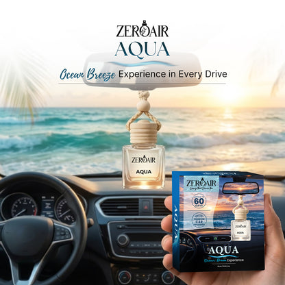 Ocean Breeze Long Lasting Car Perfume | Non Alcoholic Hanging Car Freshener