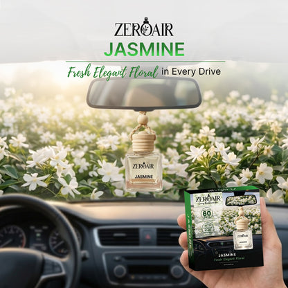 Jasmine Long Lasting Car Perfume | Non Alcoholic Hanging Car Freshener