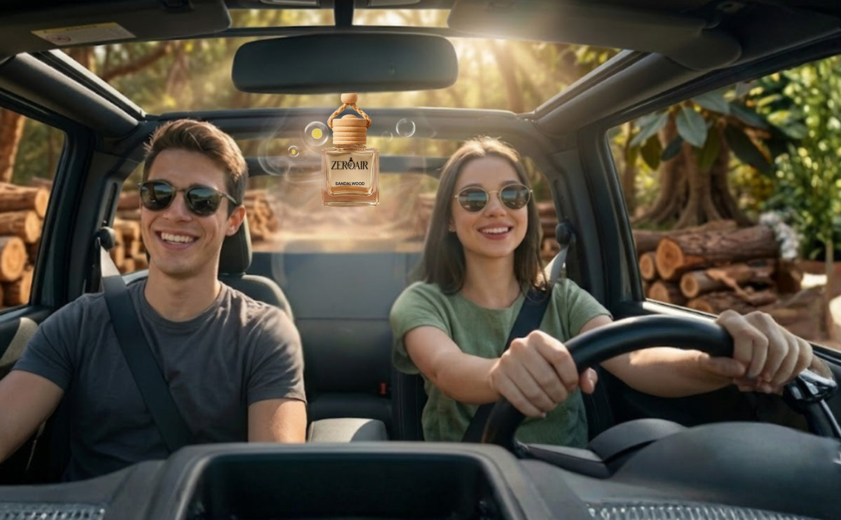 Sandalwood Luxury Car Perfume | Long Lasting Non Toxic Car Freshener