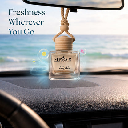 Ocean Breeze Long Lasting Car Perfume | Non Alcoholic Hanging Car Freshener