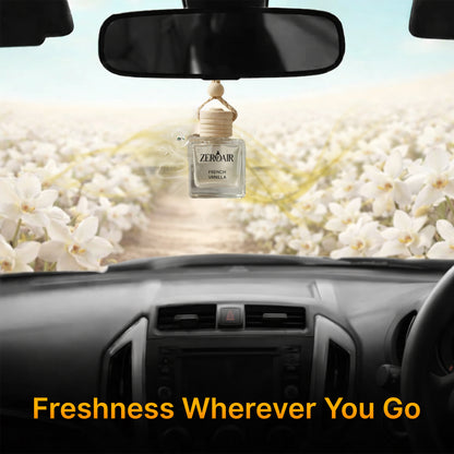 French Vanilla Long Lasting Car Perfume | Non Alcoholic Hanging Car Freshener