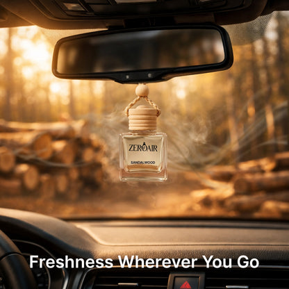 Sandalwood Luxury Car Perfume | Long Lasting Non Toxic Car Freshener